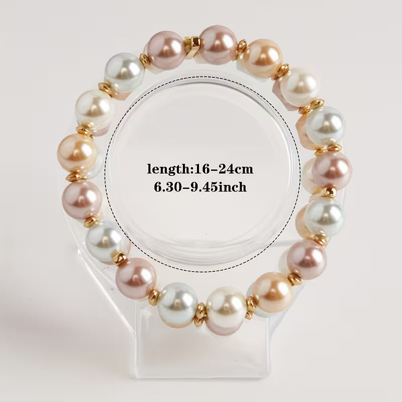 Dainty Pearl Bracelet | Steun borstkanker