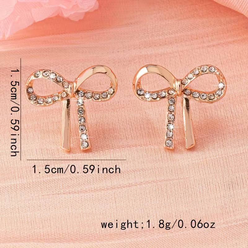 Sparkling Ribbon Earrings | Steun borstkanker