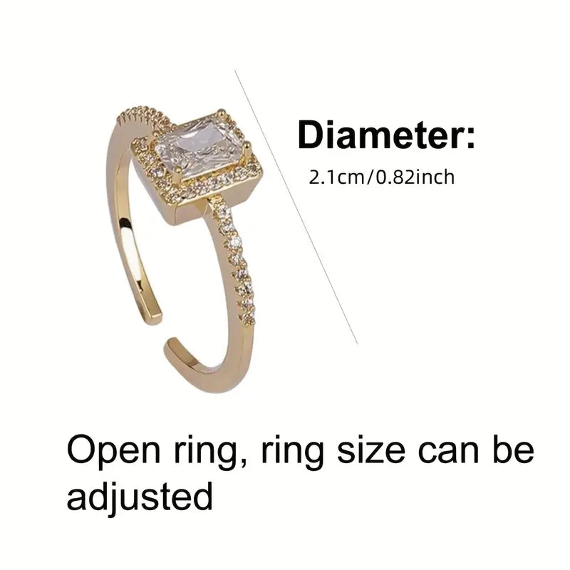 Sparkling Stone Ring | Steun borstkanker