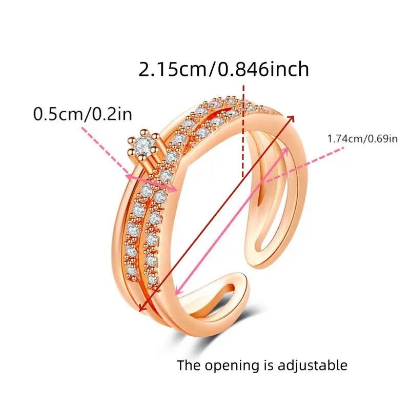 Center Stone Ring | Steun borstkanker