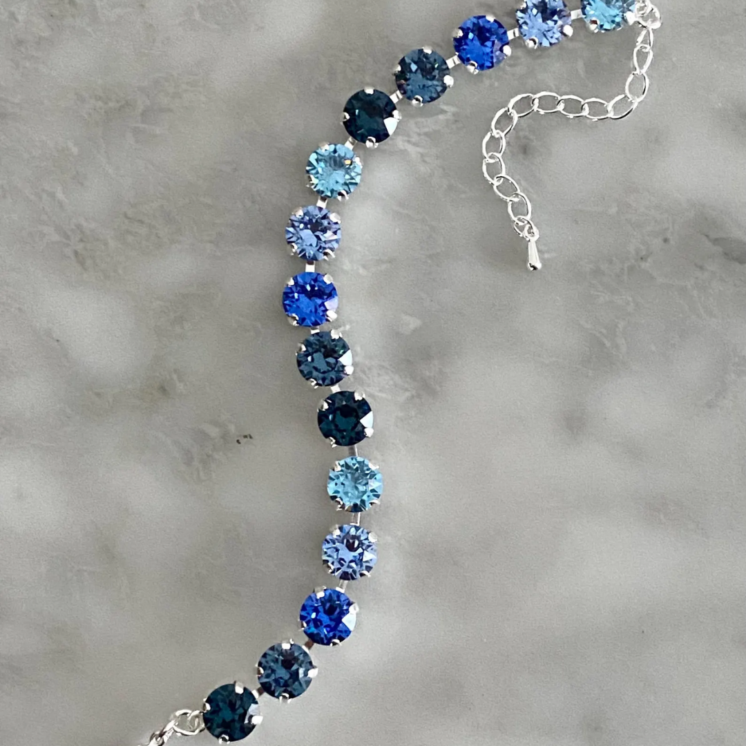 Blue Crystal Bracelet | Ondersteuning bij diabetes