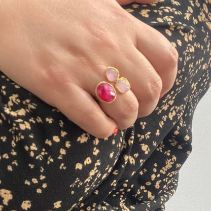 Aurora Trinity Ring | Steun borstkanker