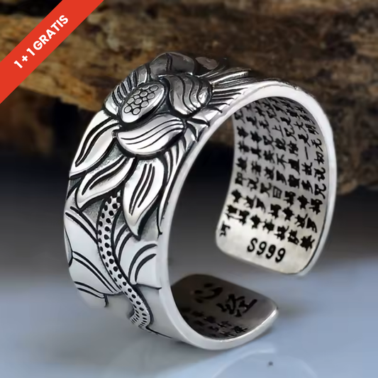 Tranquil Lotus Ring | Ondersteuning Borstkanker