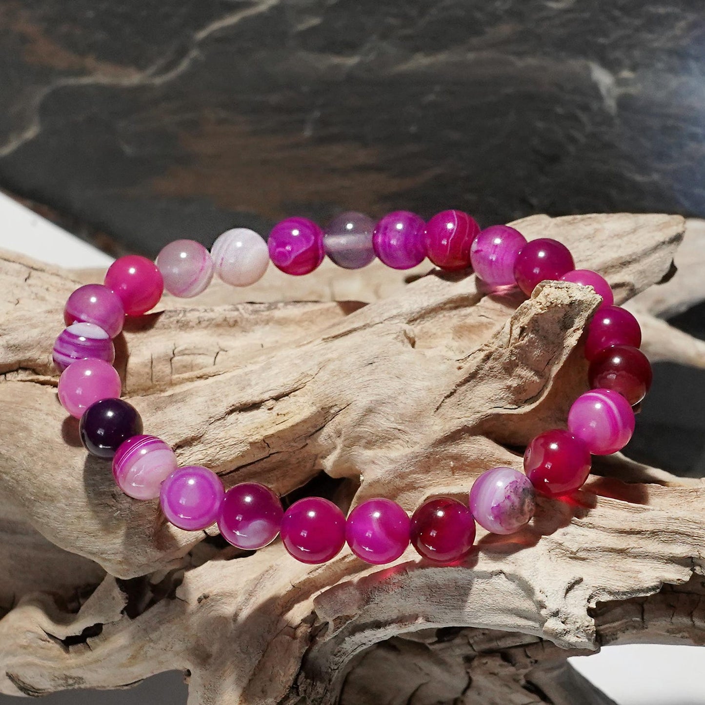 Agate Bracelet | Steun borstkanker
