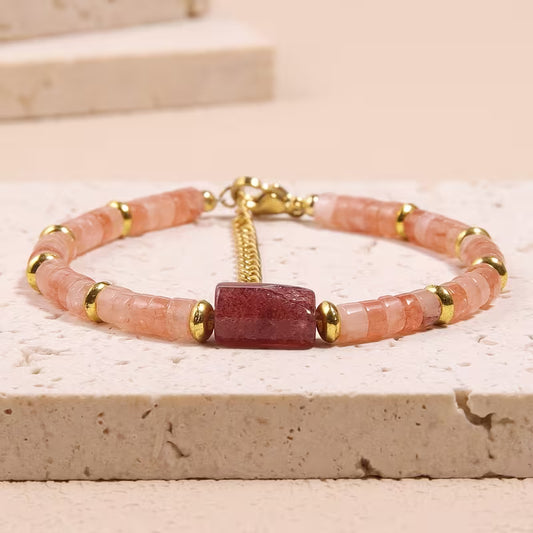Sunstone Bracelet | Steun borstkanker