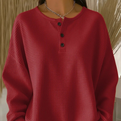 Becca™ - Relaxed Waffle Top