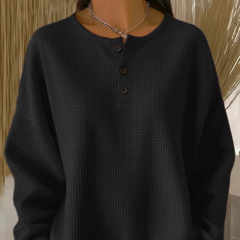 Becca™ - Relaxed Waffle Top