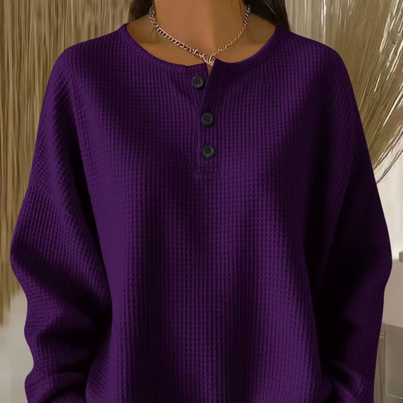 Becca™ - Relaxed Waffle Top