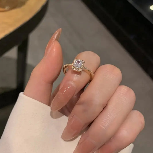 Sparkling Stone Ring | Steun borstkanker