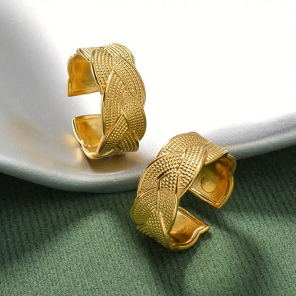 Vintage Braided Ring | Steun borstkanker