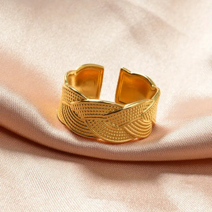 Vintage Braided Ring | Steun borstkanker