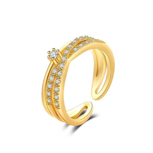 Center Stone Ring | Steun borstkanker