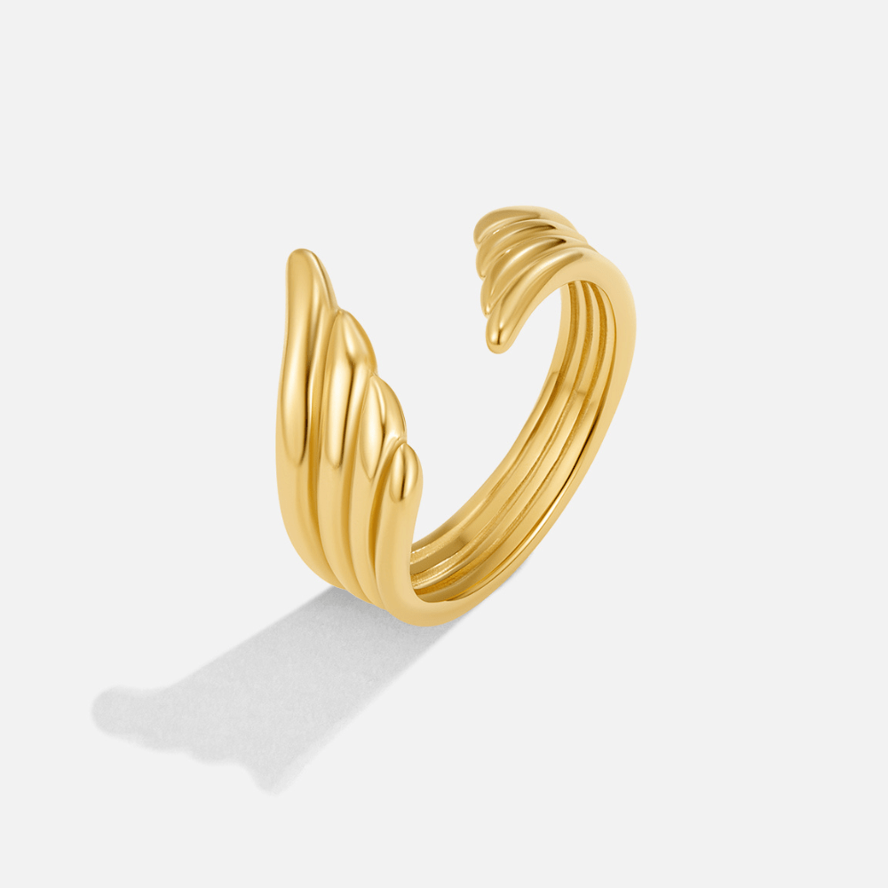 Angel Wing Ring | Steun borstkanker