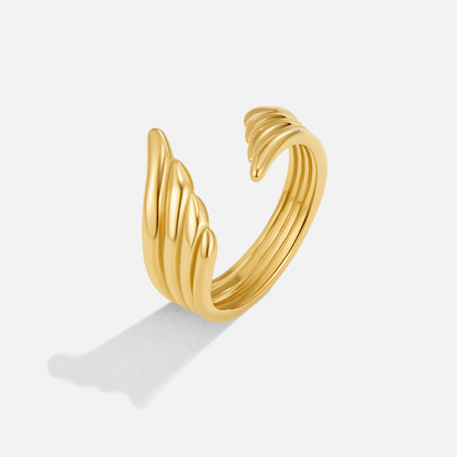 Angel Wing Ring | Steun borstkanker