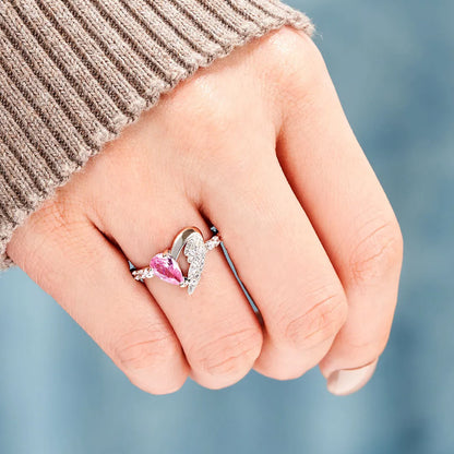 Winged Heart Ring | Ondersteuning bij diabetes