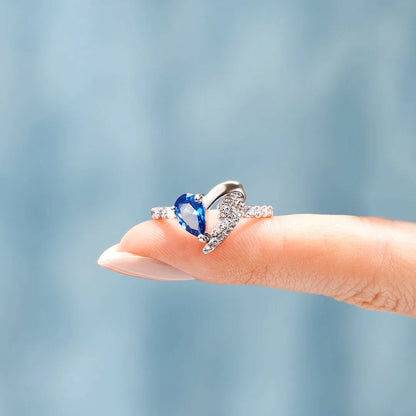 Winged Heart Ring | Ondersteuning bij diabetes