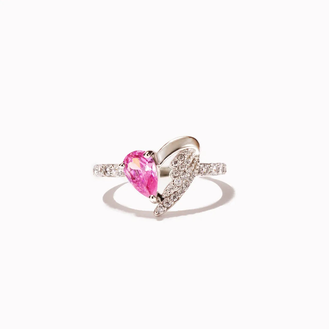 Winged Heart Ring | Ondersteuning bij diabetes