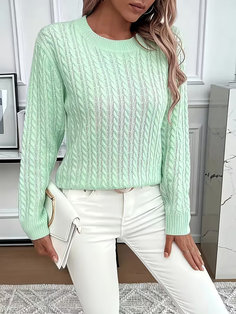 Braided Textured Sweater | Ondersteuning bij diabetes