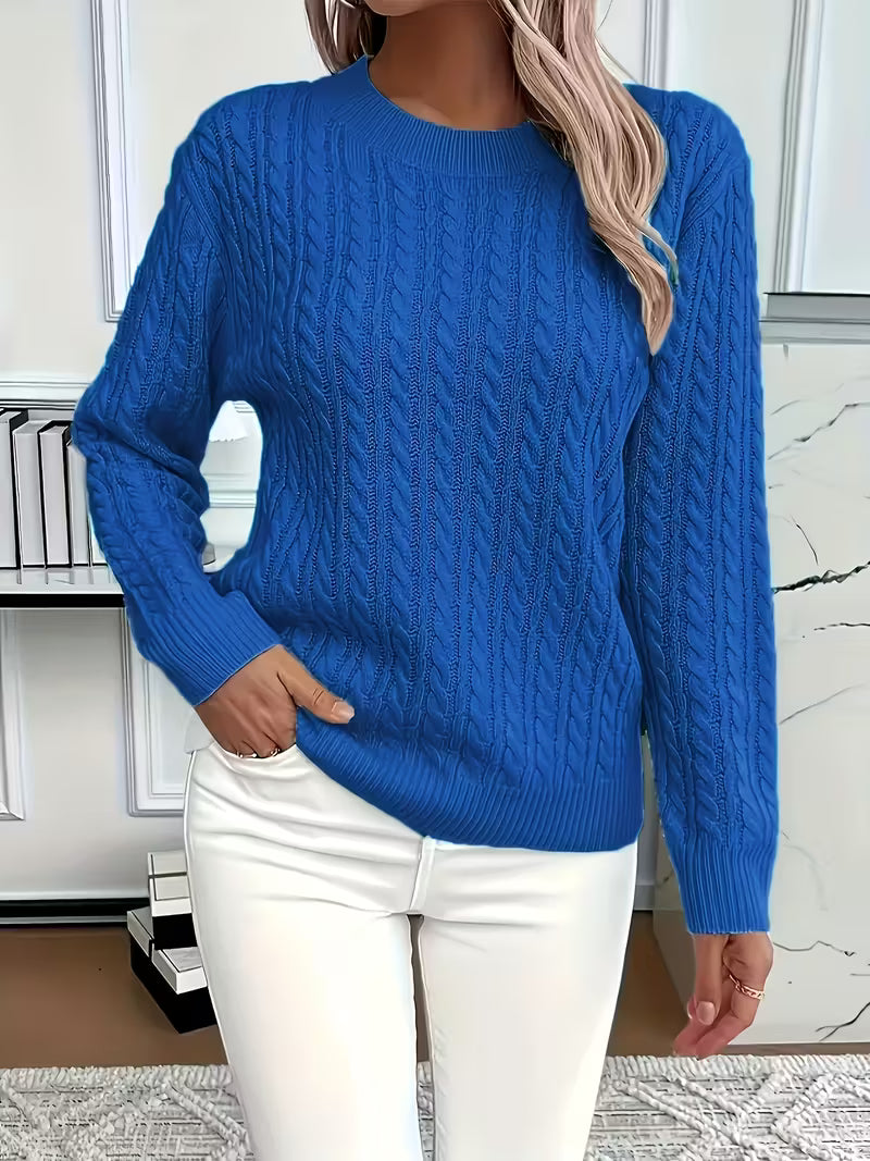 Braided Textured Sweater | Ondersteuning bij diabetes