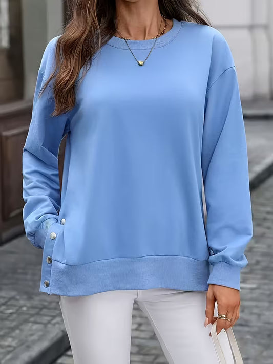Blue Fashionable Sweater | Ondersteuning bij diabetes