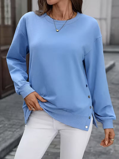 Blue Fashionable Sweater | Ondersteuning bij diabetes