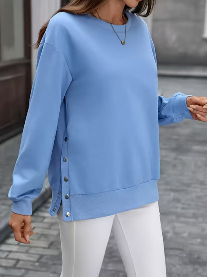 Blue Fashionable Sweater | Ondersteuning bij diabetes
