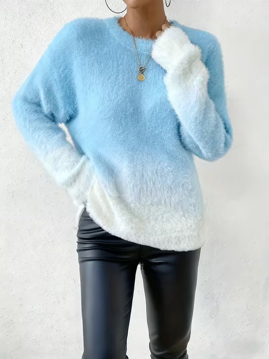 Two-tone Gradient Sweatshirt | Ondersteuning bij diabetes