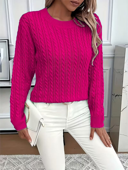 Classy Patterned Sweater | Steun borstkanker