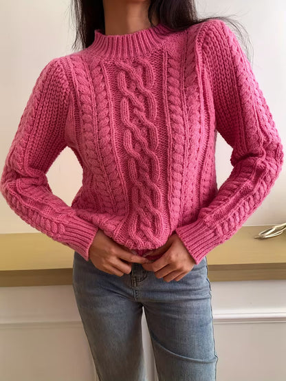 Braided Elegant Sweater | Steun borstkanker