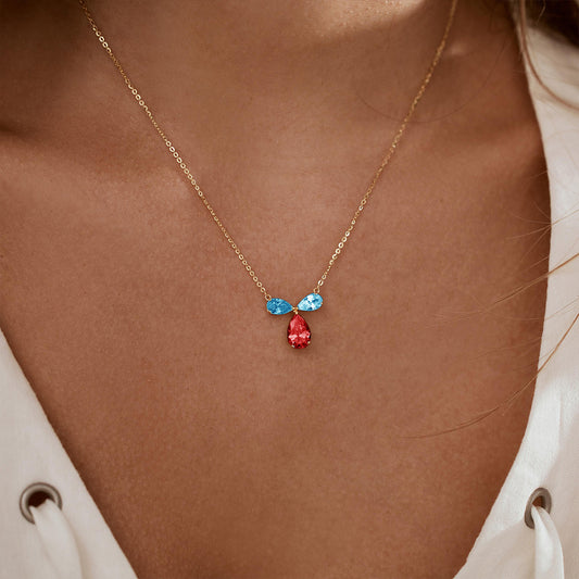 Unique Teardrop Necklace | Ondersteuning bij diabetes